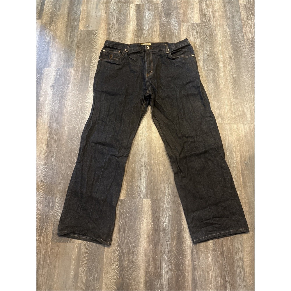 Rockwear Denim Men's 40x32 Black Jeans 100% Cotton Selvedge